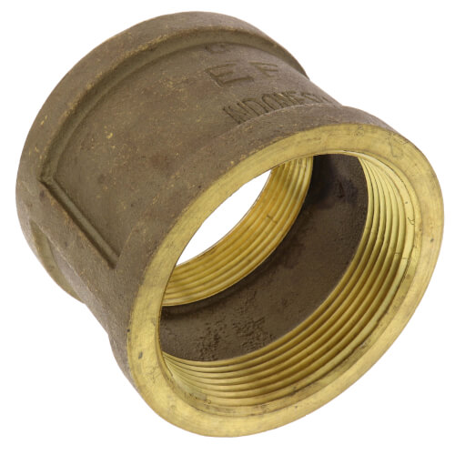 Main product image of 3" FIP Brass Coupling (Lead Free)