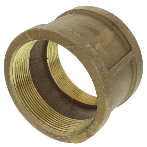 Main product image of 4" FIP Brass Coupling (Lead Free)