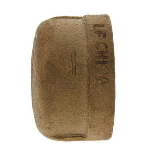 Main product image of 1" Threaded Brass Cap (Lead Free)