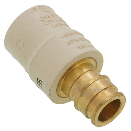 Main product image of 1/2" Expansion PEX x CPVC Socket Brass Adapter