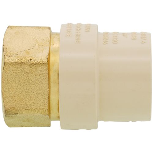 Main product image of 3/4" CPVC x Female Brass Adapter (Lead Free)
