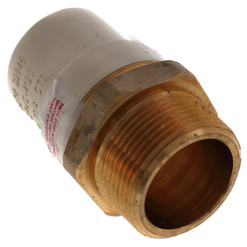 Main product image of 1-1/4" CPVC x Male Brass Adapter (Lead Free)