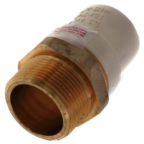 Main product image of 1-1/4" CPVC x Male Brass Adapter (Lead Free)