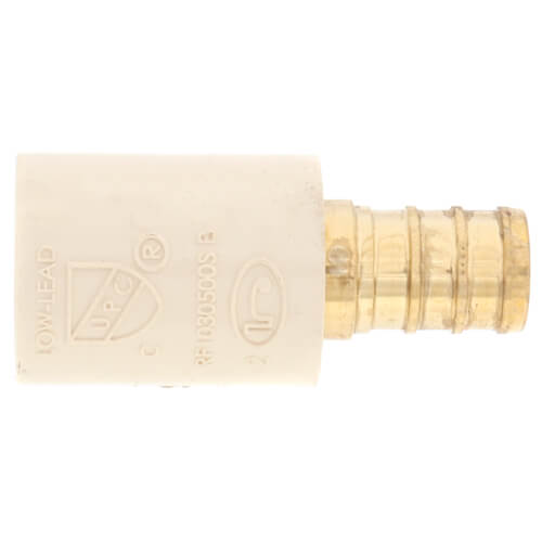 Main product image of 1/2" PEX Crimp x CPVC Socket Brass Adapter