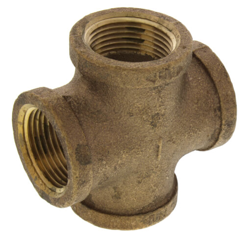 Main product image of 1" Brass Cross (Lead Free)