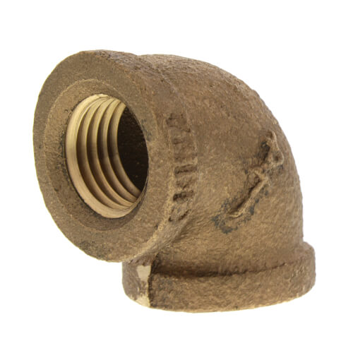 Main product image of 1/4" FIP Brass 90-Degree Elbow (Lead Free)