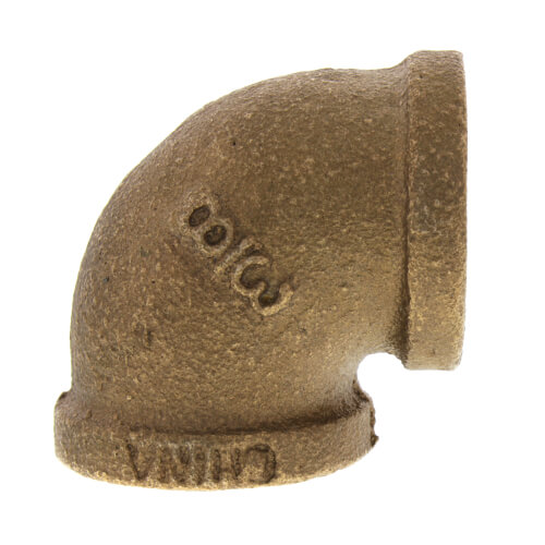 Main product image of 3/8" FIP Brass 90-Degree Elbow (Lead Free)