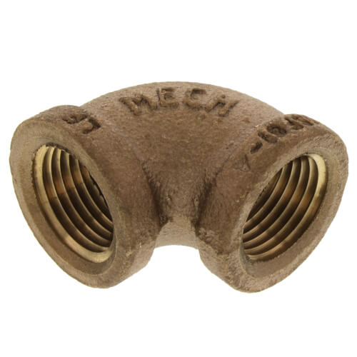 Main product image of 1/2" FIP Brass 90-Degree Elbow (Lead Free)