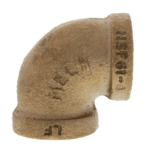 Main product image of 1/2" FIP Brass 90-Degree Elbow (Lead Free)