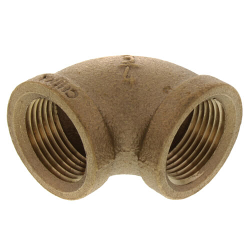 Main product image of 3/4" FIP Brass 90-Degree Elbow (Lead Free)