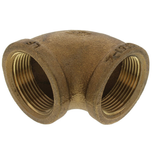 Main product image of 1-1/4" FIP Brass 90-Degree Elbow (Lead Free)