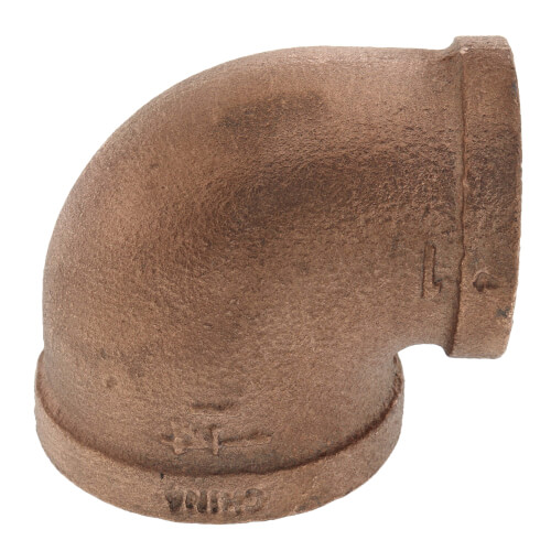 Main product image of 1-1/4" x 1" FIP Brass 90-Degree Reducing Elbow (Lead Free)
