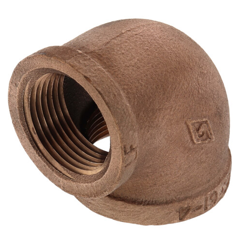 Main product image of 1-1/4" x 1" FIP Brass 90-Degree Reducing Elbow (Lead Free)