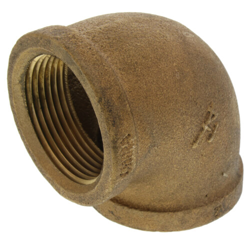 Main product image of 1-1/4" FIP Brass 90-Degree Elbow (Lead Free)