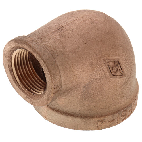 Main product image of 1-1/2" x 3/4" FIP Brass 90-Degree Reducing Elbow (Lead Free)