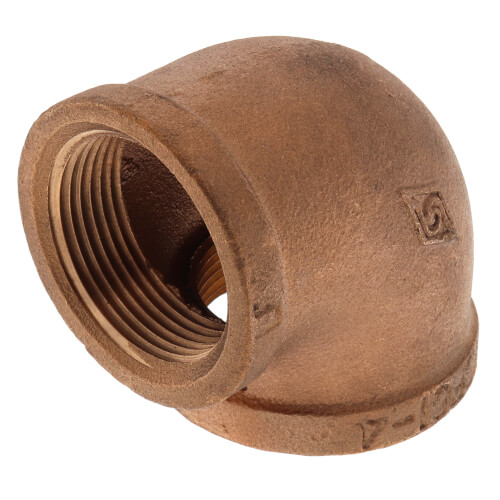 Main product image of 1-1/2" x 1-1/4" FIP Brass 90-Degree Reducing Elbow (Lead Free)