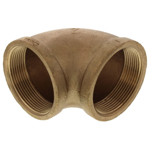 Main product image of 2" FIP Brass 90-Degree Elbow (Lead Free)