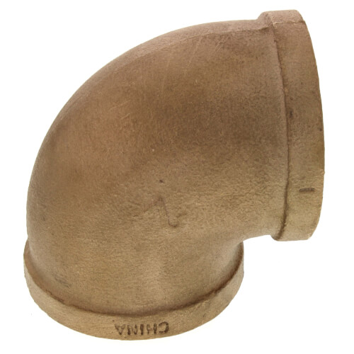 Main product image of 2" FIP Brass 90-Degree Elbow (Lead Free)