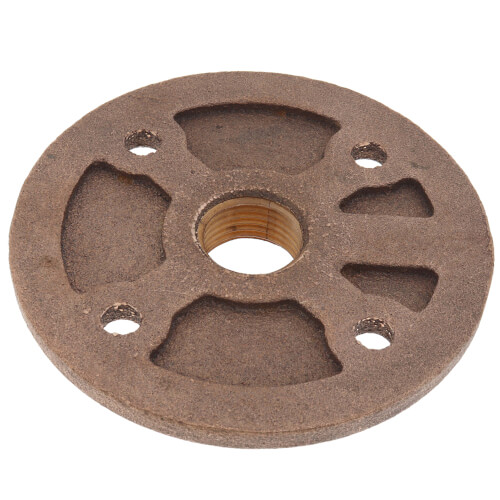 Main product image of 1/2" Brass Floor Flange w/ Holes (Lead-Free)