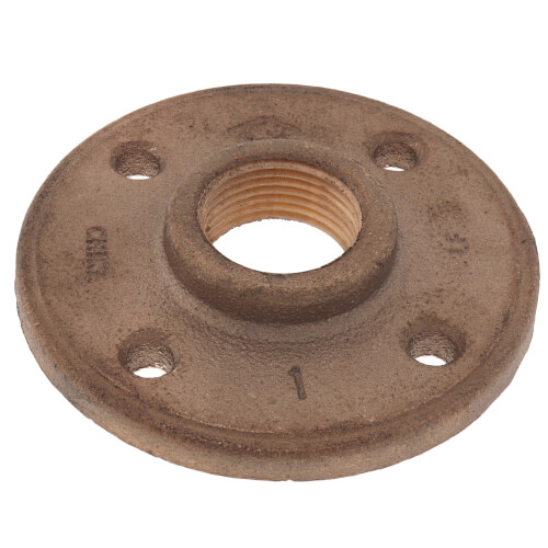 Main product image of 1" Brass Floor Flange w/ Holes (Lead-Free)
