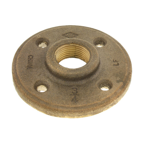 Main product image of 3/4" Brass Floor Flange w/ Holes (Lead-Free)