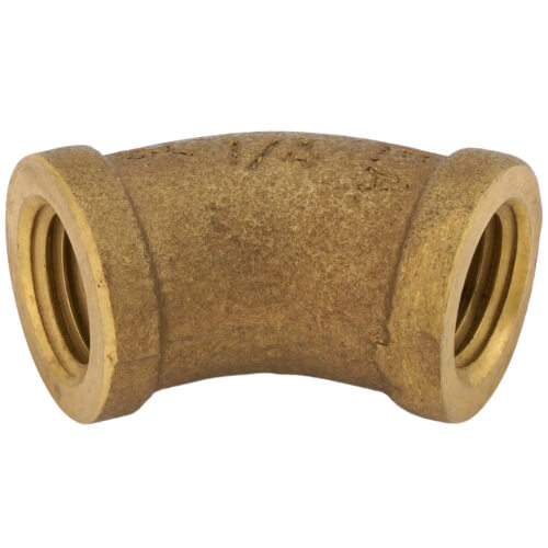 Main product image of 1/4" FIP 45-Degree Brass Elbow (Lead Free)