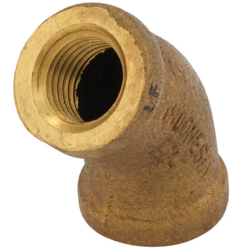 Main product image of 1/4" FIP 45-Degree Brass Elbow (Lead Free)