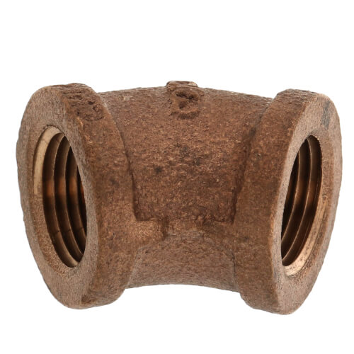 Main product image of 3/8" FIP 45-Degree Brass Elbow (Lead Free)