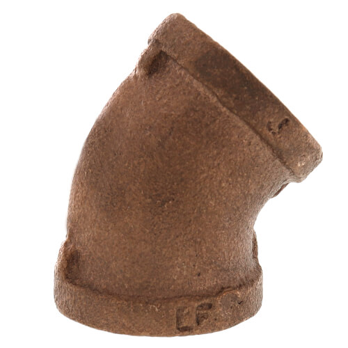 Main product image of 3/8" FIP 45-Degree Brass Elbow (Lead Free)
