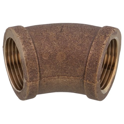 Main product image of 1" FIP x FIP 45° Brass Elbow (Lead Free)