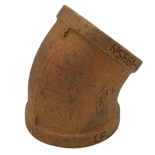 Main product image of 1-1/4" FIP 45-Degree Brass Elbow (Lead Free)