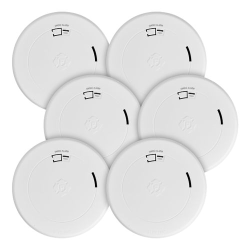 Main product image of 10-Year Battery Smoke Alarm w/ Slim Profile Design (6 Pack)