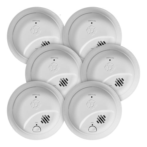 Main product image of 10-Year Battery Smoke Alarm (6 Pack)