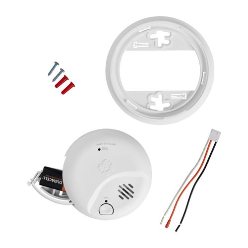 Main product image of Interconnect Hardwire Smoke and Carbon Monoxide Alarm w/ Battery Backup (6 Pack)
