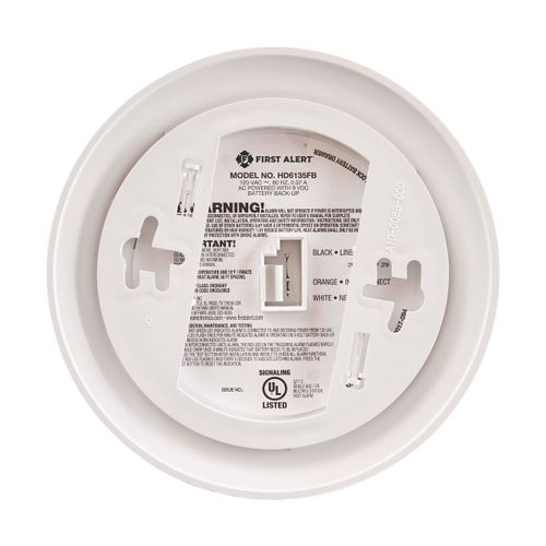 Main product image of HD6135FB Heat Alarm w/ 9v Battery Backup