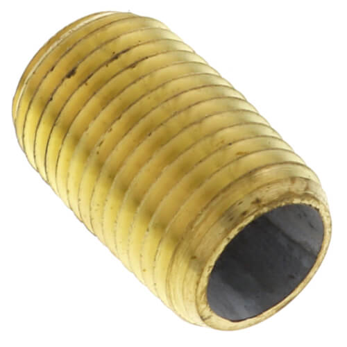 Main product image of 1/4" x Close Brass Nipple (Lead Free)