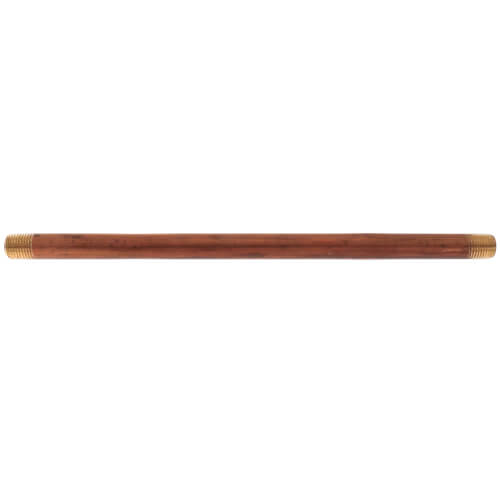 Main product image of 1/4" x 10" Brass Nipple (Lead Free)