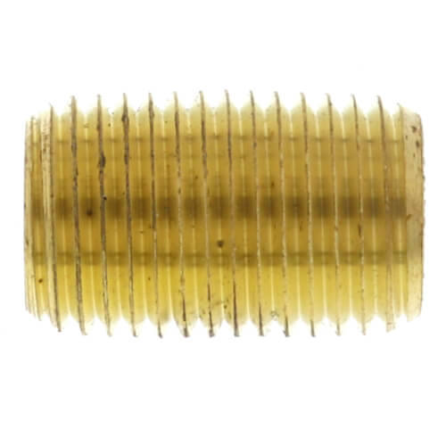 Main product image of 1/4" x Close Brass Nipple (Lead Free)