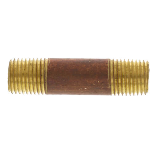 1/4" x 2" Brass Nipple (Lead Free)