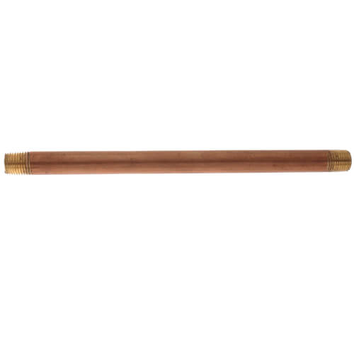 Main product image of 1/4" x 8" Brass Nipple (Lead Free)