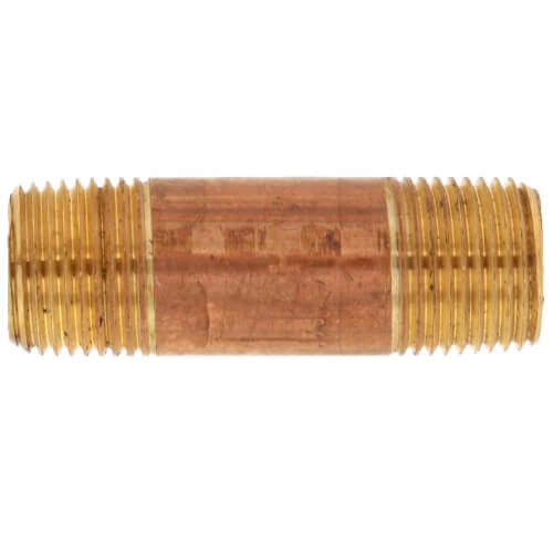 Main product image of 3/8" x 2" Brass Nipple (Lead Free)