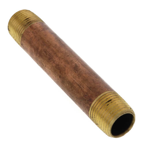 Main product image of 3/8" x 3-1/2" Brass Nipple (Lead Free)