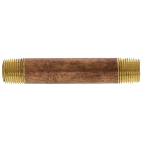Main product image of 3/8" x 3-1/2" Brass Nipple (Lead Free)