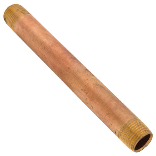 Main product image of 3/8" x 5-1/2" Brass Nipple (Lead Free)