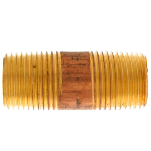 Main product image of 1/2" x 2" Brass Nipple (Lead Free)