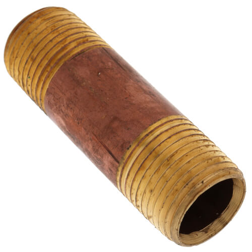 Main product image of 1/2" x 2-1/2" Brass Nipple (Lead Free)