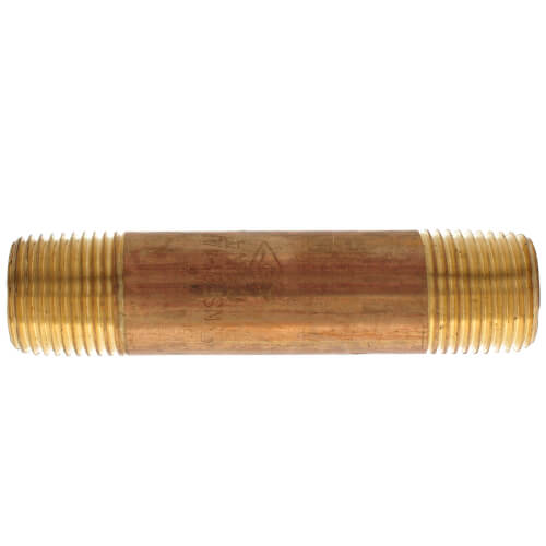 Main product image of 1/2" x 3-1/2" Brass Nipple (Lead Free)