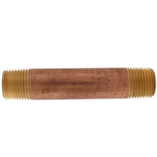 Main product image of 1/2" x 4" Brass Nipple (Lead Free)