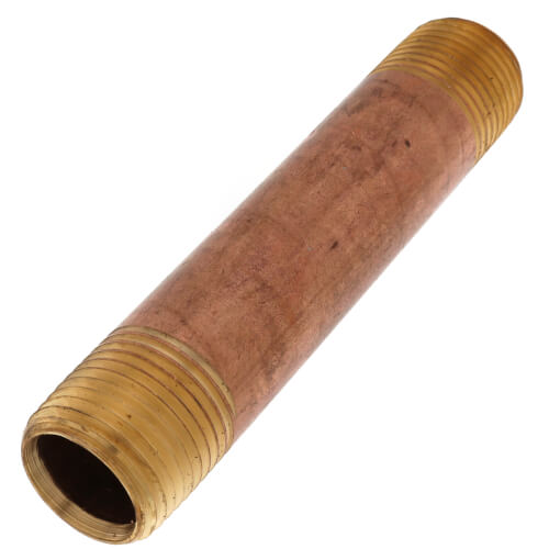 Main product image of 1/2" x 4" Brass Nipple (Lead Free)