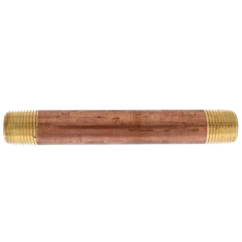 Main product image of 1/2" x 5-1/2" Brass Nipple (Lead Free)